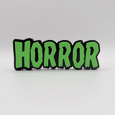 HORROR字体立牌logo摆件