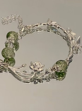 【寺庙同款】红书爆裂碎花手链