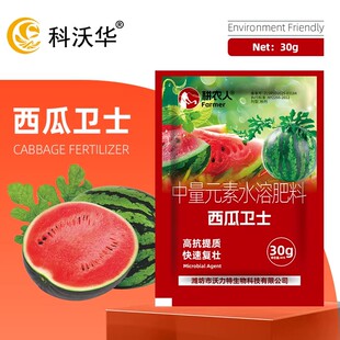 西瓜卫士早佳8424西瓜麒麟瓜种植专用中量元素水溶肥料营养叶面肥
