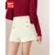 IEF 名媛淑女气质高腰显瘦显腿长百搭短裤 爱依服2025秋冬新款 法式