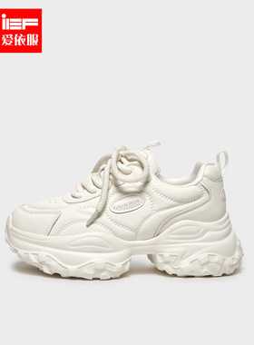 IEF/爱依服时尚女鞋2025秋冬新款美式通勤百搭低帮休闲运动鞋