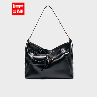 IEF/爱依服2025夏季新款美式休闲通勤大容量百搭单肩大号软包