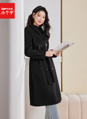 IEF/爱依服【小个子】2025冬季新款韩版成熟通勤气质呢绒长外套