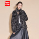 IEF 潮酷辣妹气质休闲百搭豹纹毛绒外套 美式 爱依服2025冬季 新款