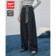 文艺复古休闲通勤气质百搭阔腿裤 IEF 新款 法式 爱依服裤 子2025秋季
