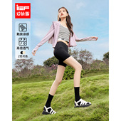 爱依服打底裤 2025夏季 新款 IEF 冰感无痕可外穿透气百搭三分鲨鱼裤