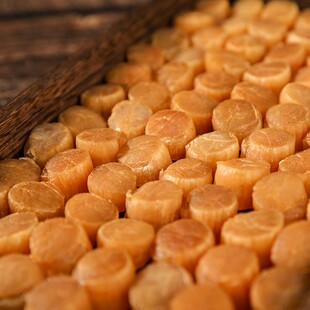 淡干大连元贝干贝250克江瑶柱扇贝辅食孕期海产汤料干货250g500g