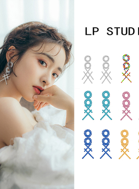 CLPY ooxx耳钉热巴沈梦辰喜哥同款百搭潮新款饰品女轻奢珠宝