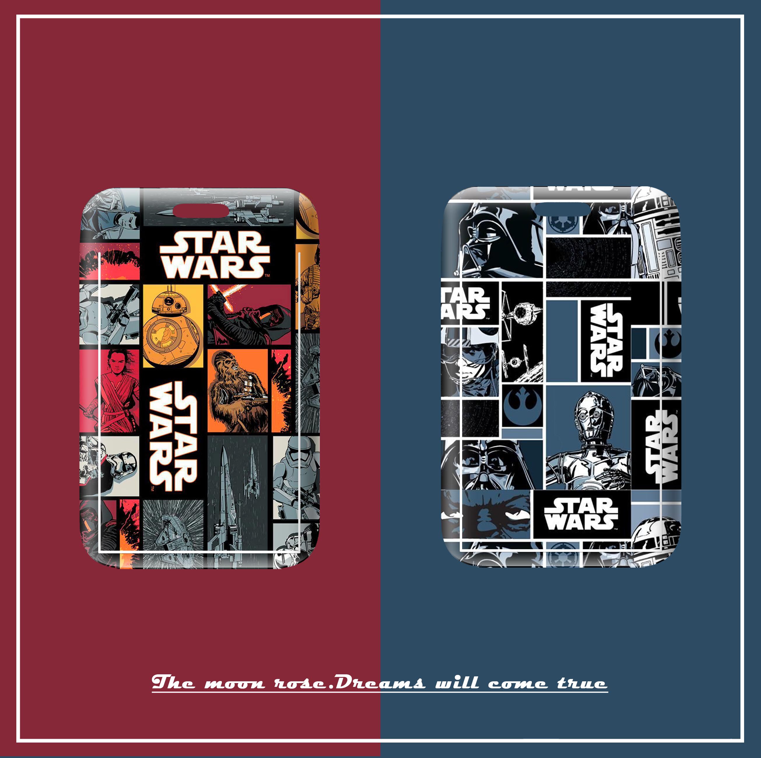 【满月杂货铺】个性星球大战元素动漫卡套学生证件硬壳滑盖式饭卡