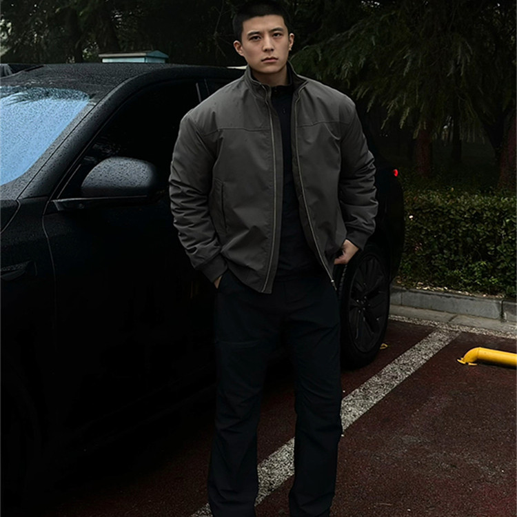 美式三防教练棉衣工装飞行夹克cleanfit户外机能棉服立领休闲外套