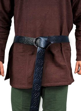 Chivalry Belt中世纪复古佩剑腰带 仿皮漆皮 骑士