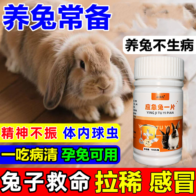 兔子药常备养兔常备一瓶搞定