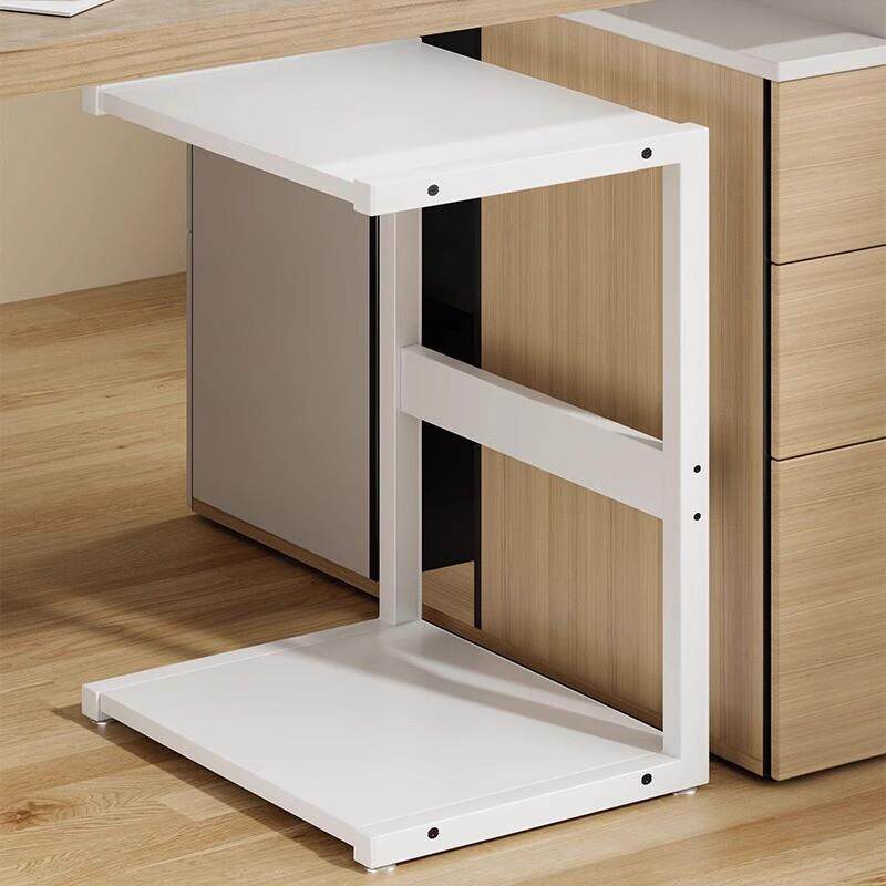 主机托架电脑桌下分层放置架机箱柜底座双层收纳落地托盘简易架子