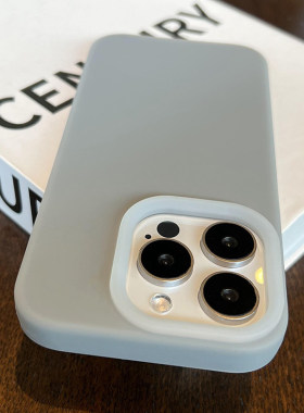 朦胧感墨灰色Mate60pro果冻壳nova13液态硅胶适用华为mate70耐脏P40pro不发黄手机壳Pura70全包P60软糯橡皮感