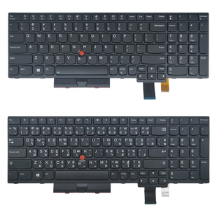 T580 笔记本电脑键盘 P51S 联想 T570 全新Thinkpad P52S 适用于