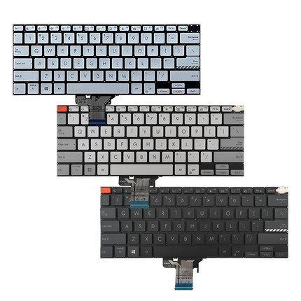 适用华硕 Vivobook Pro14X M7400 M4700PC X7400 M7600 M3401Q K3401 K3400P X3401 K6400Z M6400R键盘