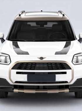 适用于宝马MINI U25 Countryman JCW汽车机盖装饰贴车身改装饰贴