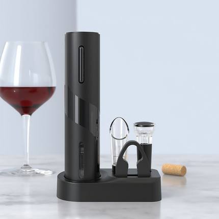 PTZER可充电红酒电动开瓶器套装葡萄酒开酒送切锡刀家用简易自动