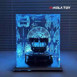 磁悬浮钢铁侠方舟反应堆终极版本套装合金机身HUD防尘罩桌面摆件