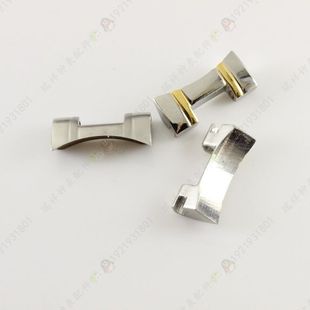 Geya格雅牌手表带节原装 配件8160G间金色银色头节8160L女零件 正品