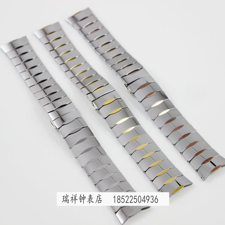 津辉表带 配格诺gnoth老款2022M/L男女钨钢手表带2022钨钢手表链