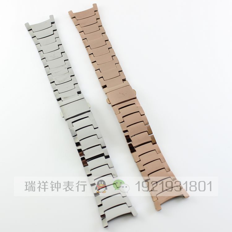 诺贝尔钨钢玫瑰金色表带