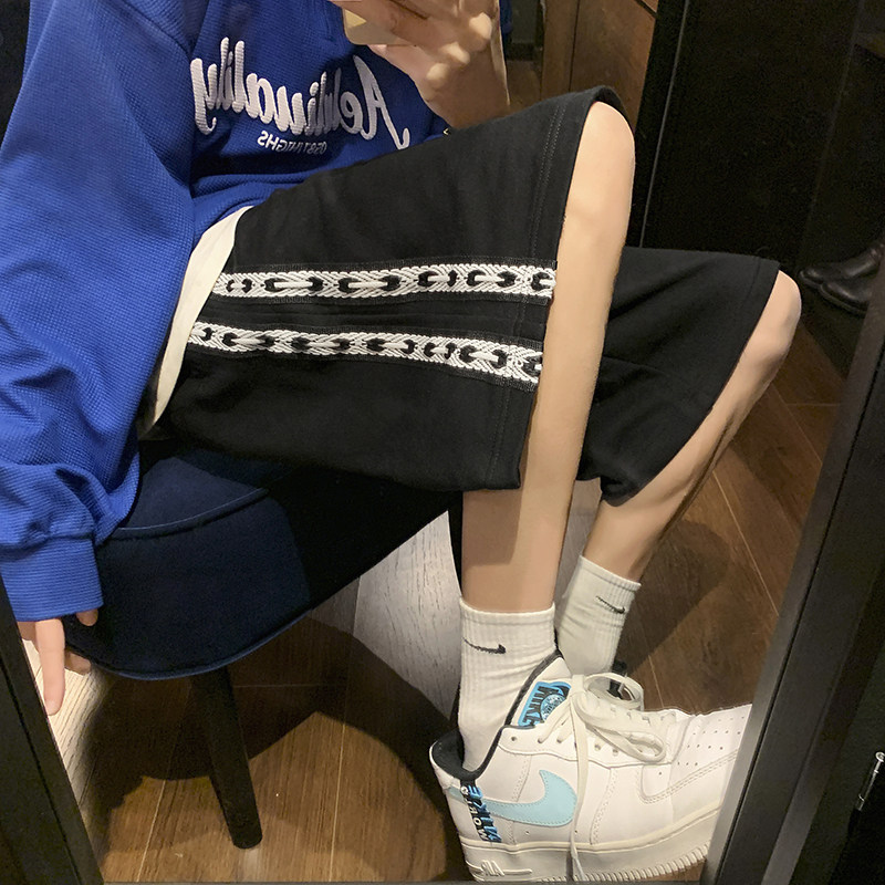 侧边编制短裤男夏季2022  D258 W818 P35图片