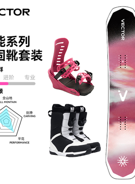 VECTOR玩可拓单板滑雪板专业自由公园全能板初级板全地域雪板套装