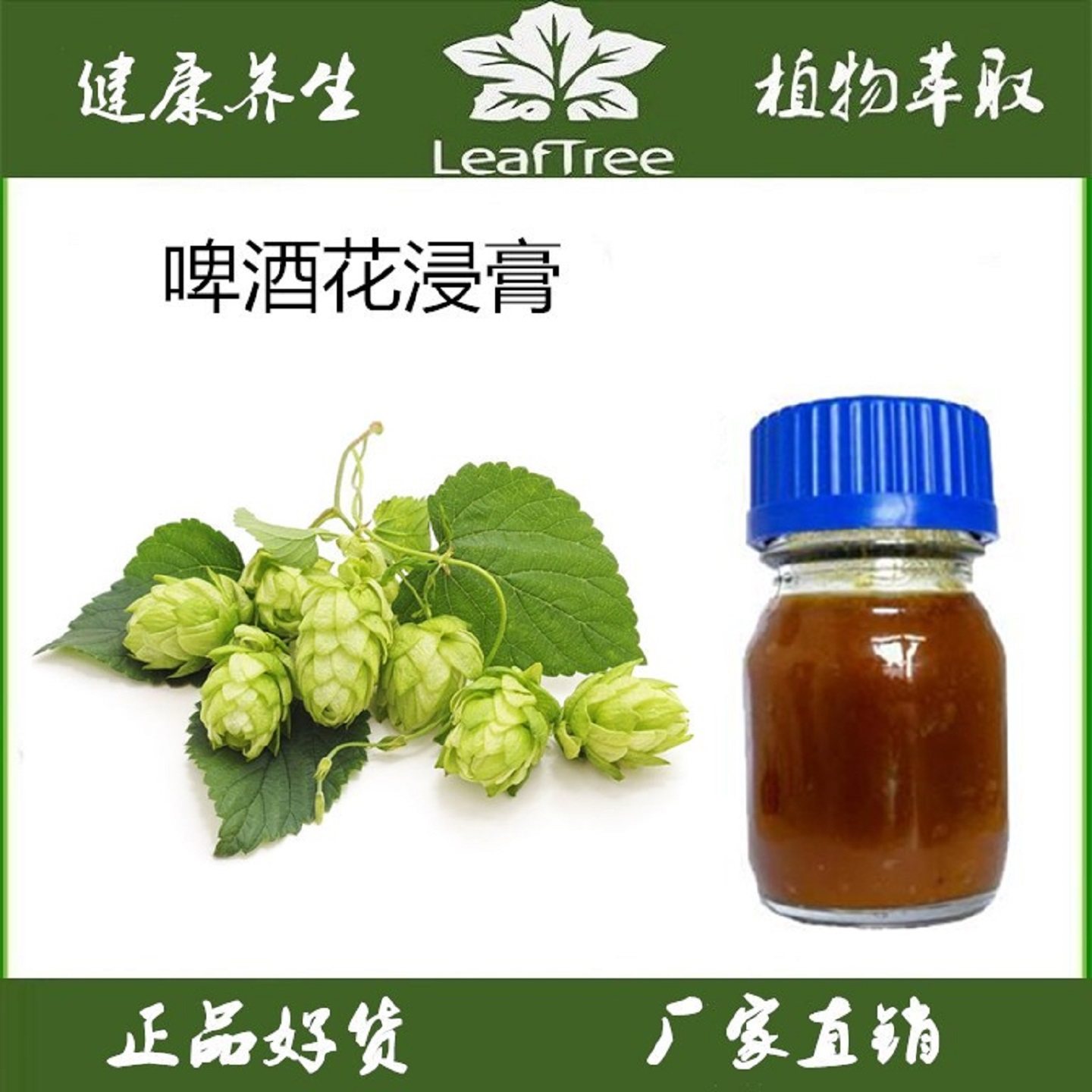 啤酒花提取物啤酒花浸膏α-酒花酸酿啤酒苦味剂 四氢异构酒花浸膏