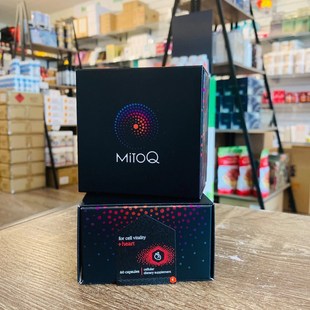 原瓶进口MitoQ心胶囊60粒细胞线粒体辅酶支持代购正品新西兰