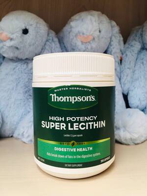 进口汤普森卵磷脂胶囊200粒