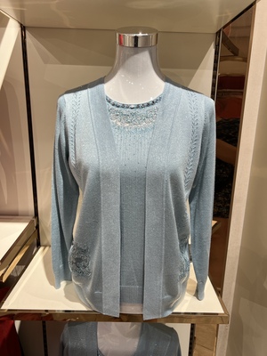 薄款针织开衫薄款蚕丝