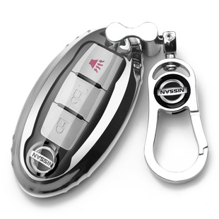 适用于东风日产逍客钥匙套13款2.0XV炫15款酷火酷雷奇骏钥匙包扣