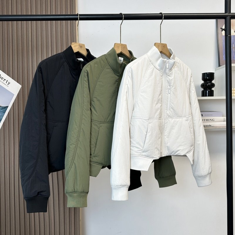 保暖飞行员夹克棉衣立领短棉服