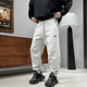 立体剪裁束脚运动裤 潮流百搭帅气卫裤 男2026新款 松紧腰抽绳休闲裤