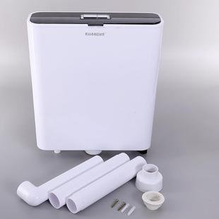 大容量冲 厕所蹲便器静蹲音水箱便档冲双水142强箱家用抽水挂墙式