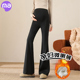 孕期不勒肚子外穿瑜伽打底裤 孕妇鲨鱼微喇裤 子冬加绒加厚2026新款