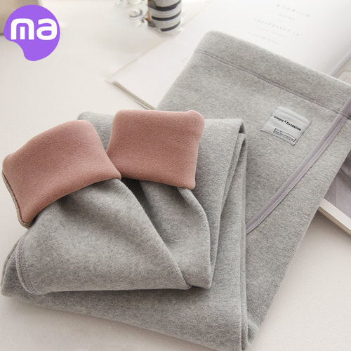 孕妇打底裤秋季外穿纯棉加绒加厚孕妇裤子秋冬款大码春装秋装女