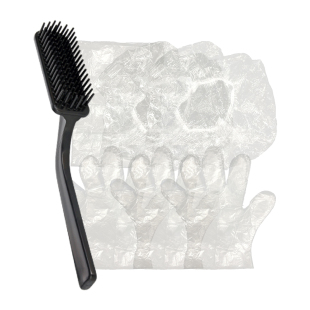 梳子手套帽子防护服 染发工具4件套 补拍链接