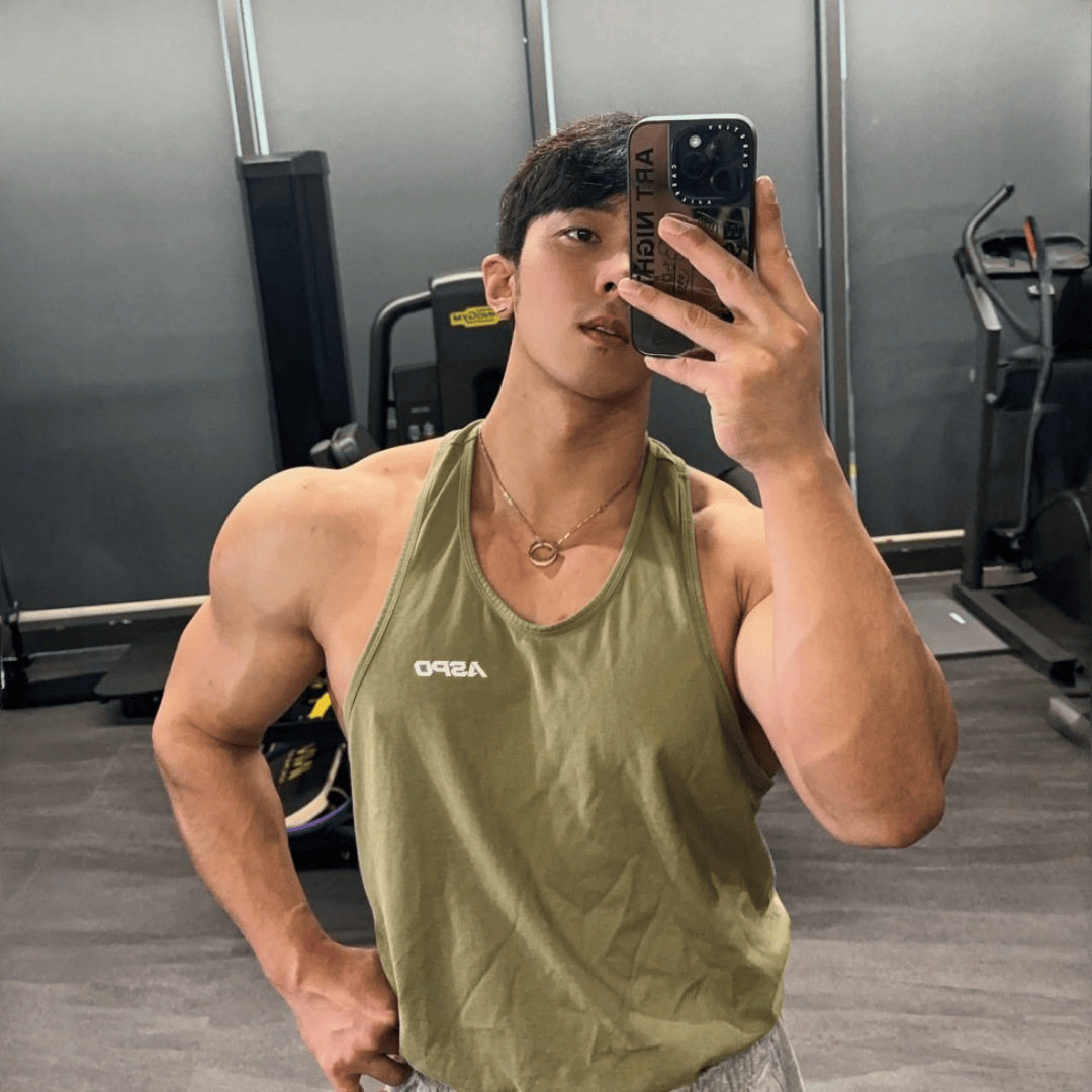 男士夏季吸湿排汗弹力背心