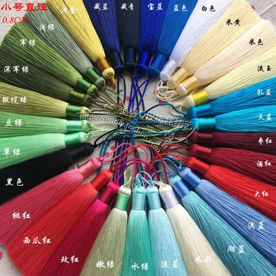 diy小号人造丝耳环吊穗