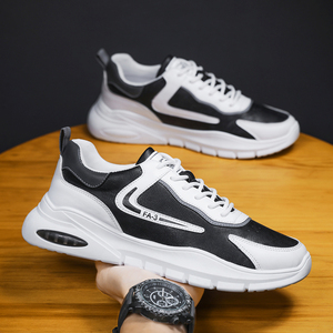 春季男2022新款潮流透气运动休闲板鞋防滑增高老爹潮鞋跑步鞋男鞋