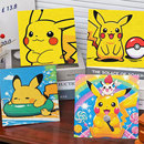 皮卡丘钻石画儿童手工DIY拼图贴钻画卡通创意粘贴类玩具