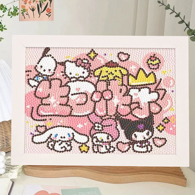 生日快乐钻石贴画diy手工制作