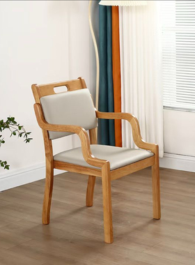 实木社区养老院机构餐桌椅老年人用家具敬老院适老化公寓桌子椅子