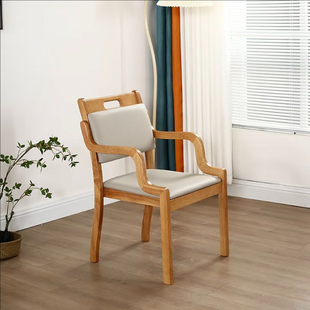 实木社区养老院机构餐桌椅老年人用家具敬老院适老化公寓桌子椅子