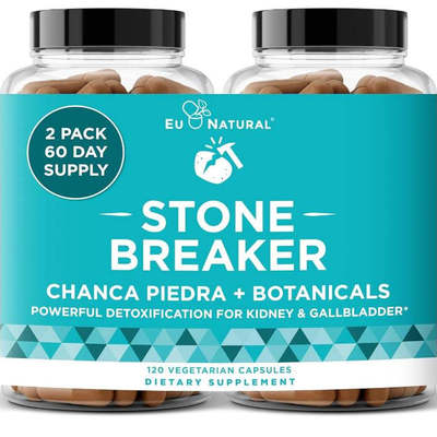 肾脏胆囊净化清理Chanca Piedra Stone Breaker泌尿保健碎石120粒