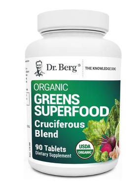 Dr. Berg's Greens Superfood Cruciferous十字花科蔬菜片综合补