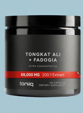 美国男士维生素保健品Tongkat Ali Fadogia Agrestis浓缩东革阿里
