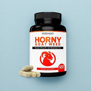 美国成人男士女性角质山羊草胶囊植物Horny Goat Weed能量耐力体